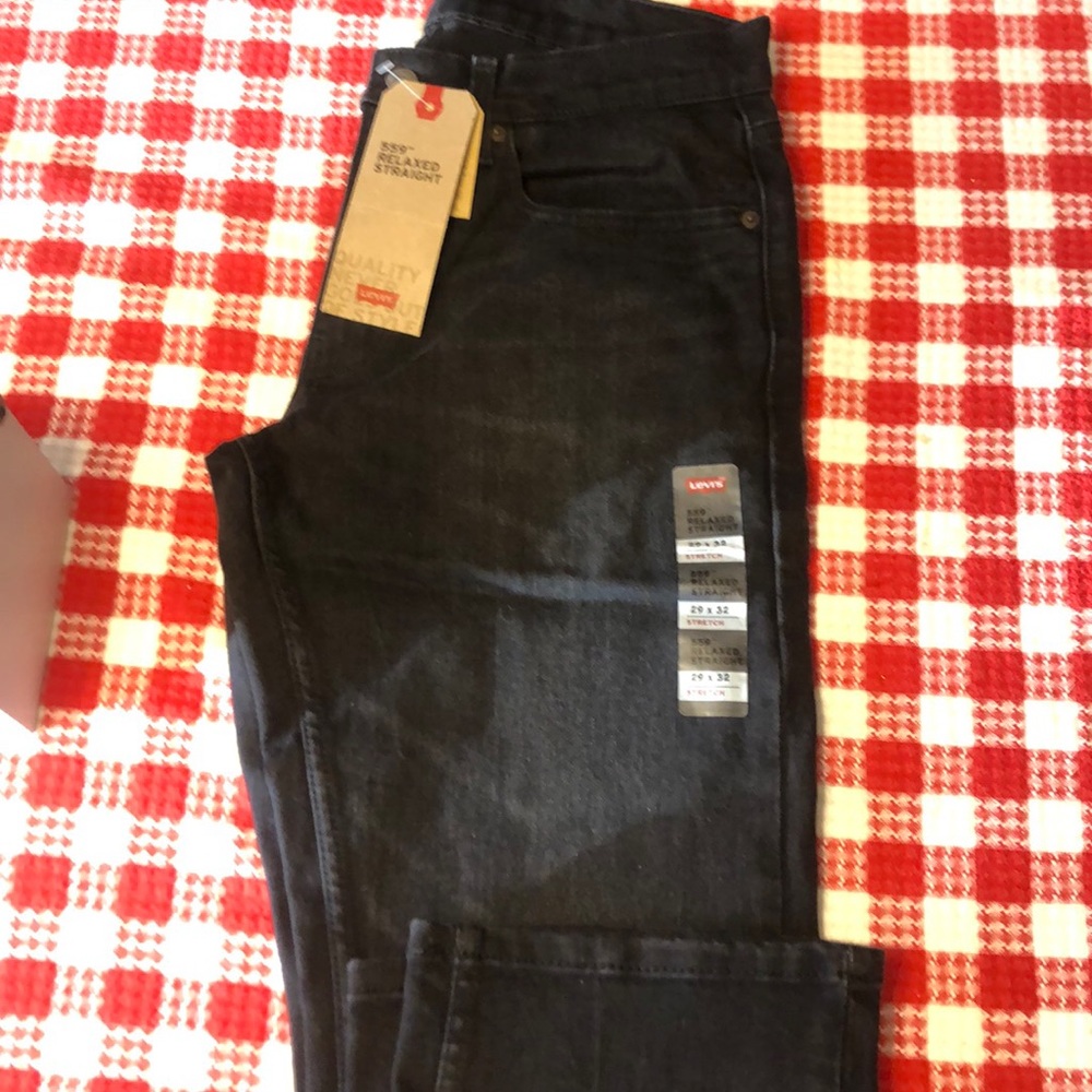 New; with Tags Men’s Black Levi’s Jean